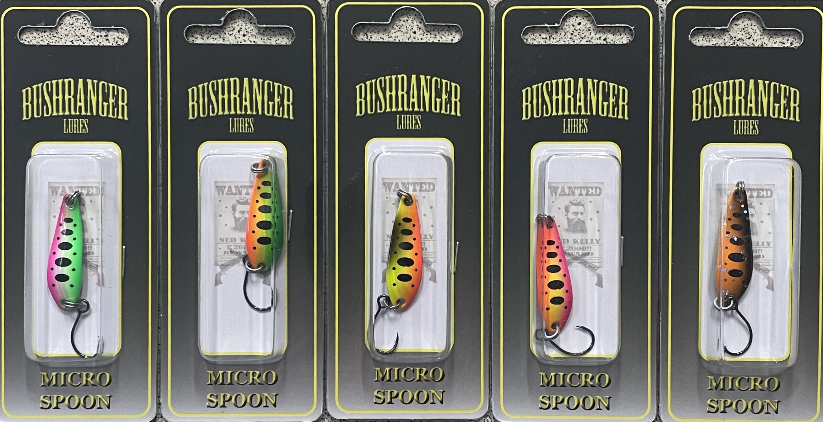 Bushranger Micro Spoon – Trophy Trout Lures and Fly Fishing