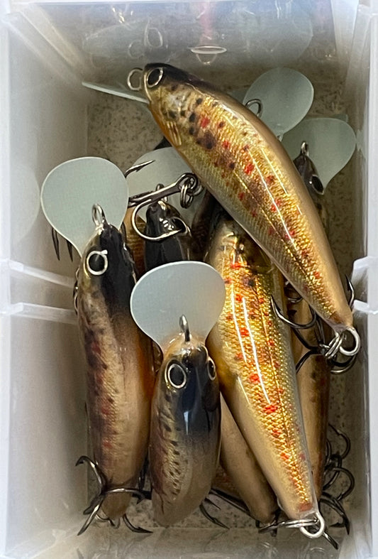PAN Handmade Lures 60mm 6g Sinking - Brown Trout