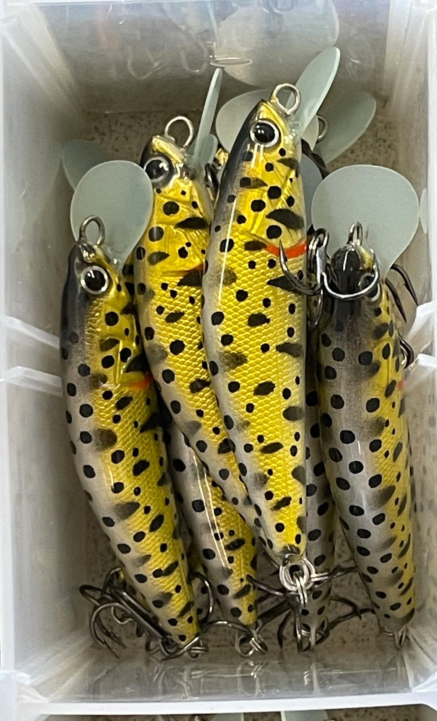 PAN Handmade Lures 60mm 6g Sinking - Gold Trout
