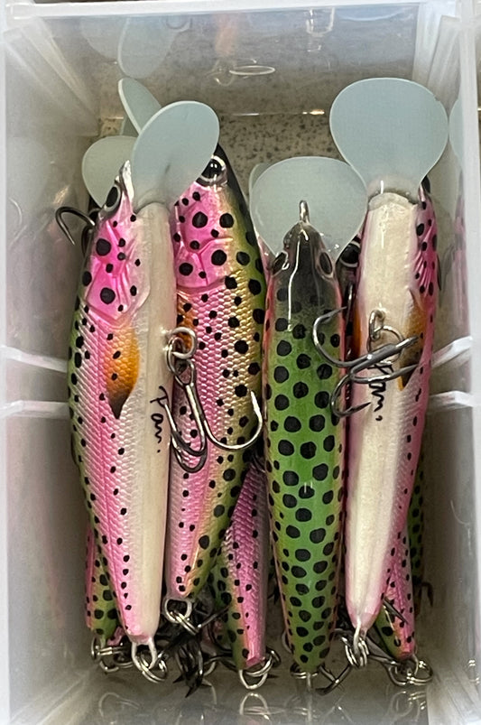 PAN Handmade Lures 60mm 6g Sinking - Rainbow Trout Trout