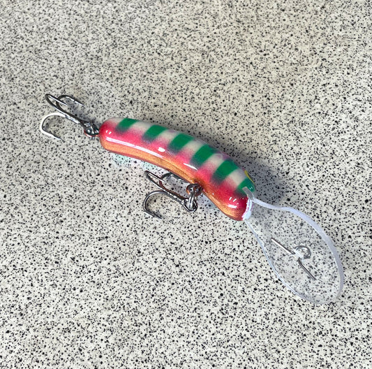 Australian Crafted Lures - Slim Invader 50mm 18ft (Alpine Candy)