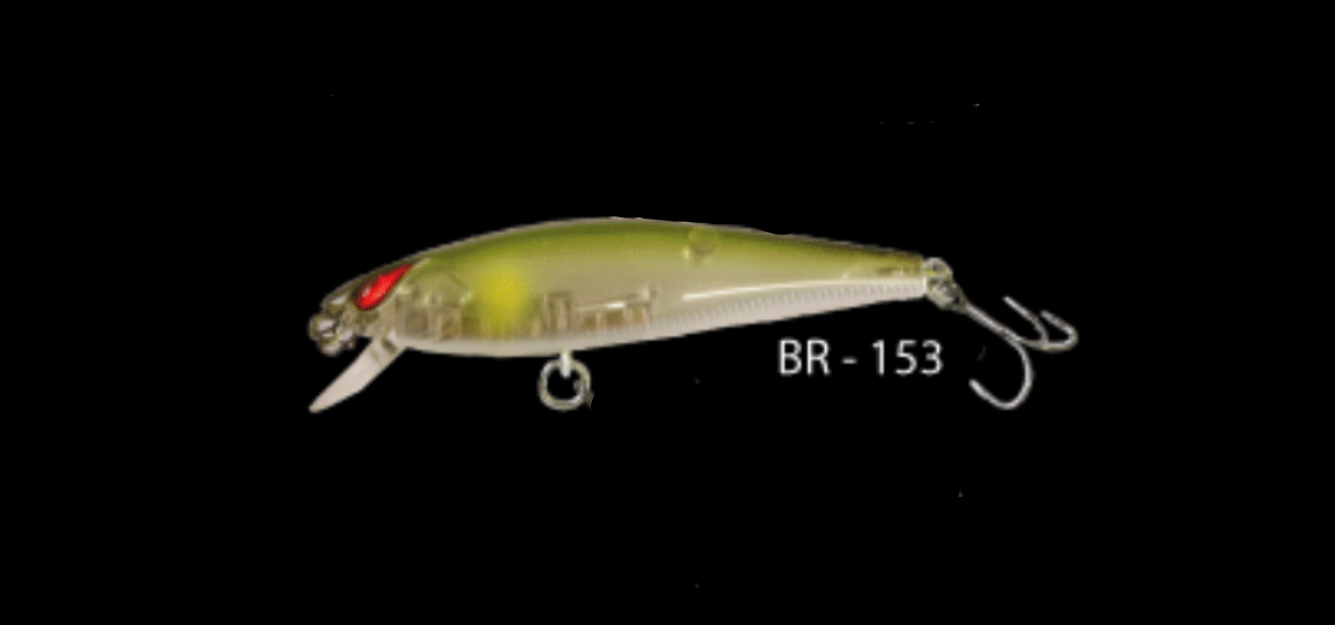 Nories Laydown Minnow BR-153 Reflect Ayu – Trophy Trout Lures