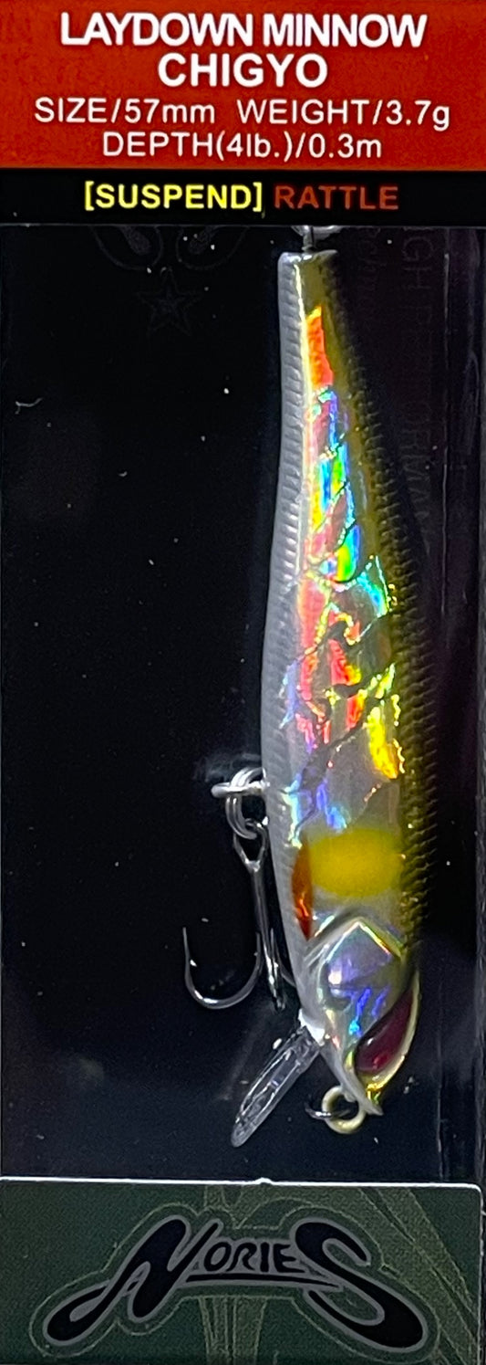 Nories Laydown Minnow - BR-194H Hologram Ayu