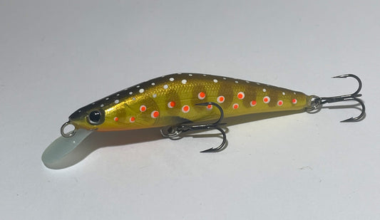 PAN Handmade Lures 72mm 8g Sinking - Brown Trout II