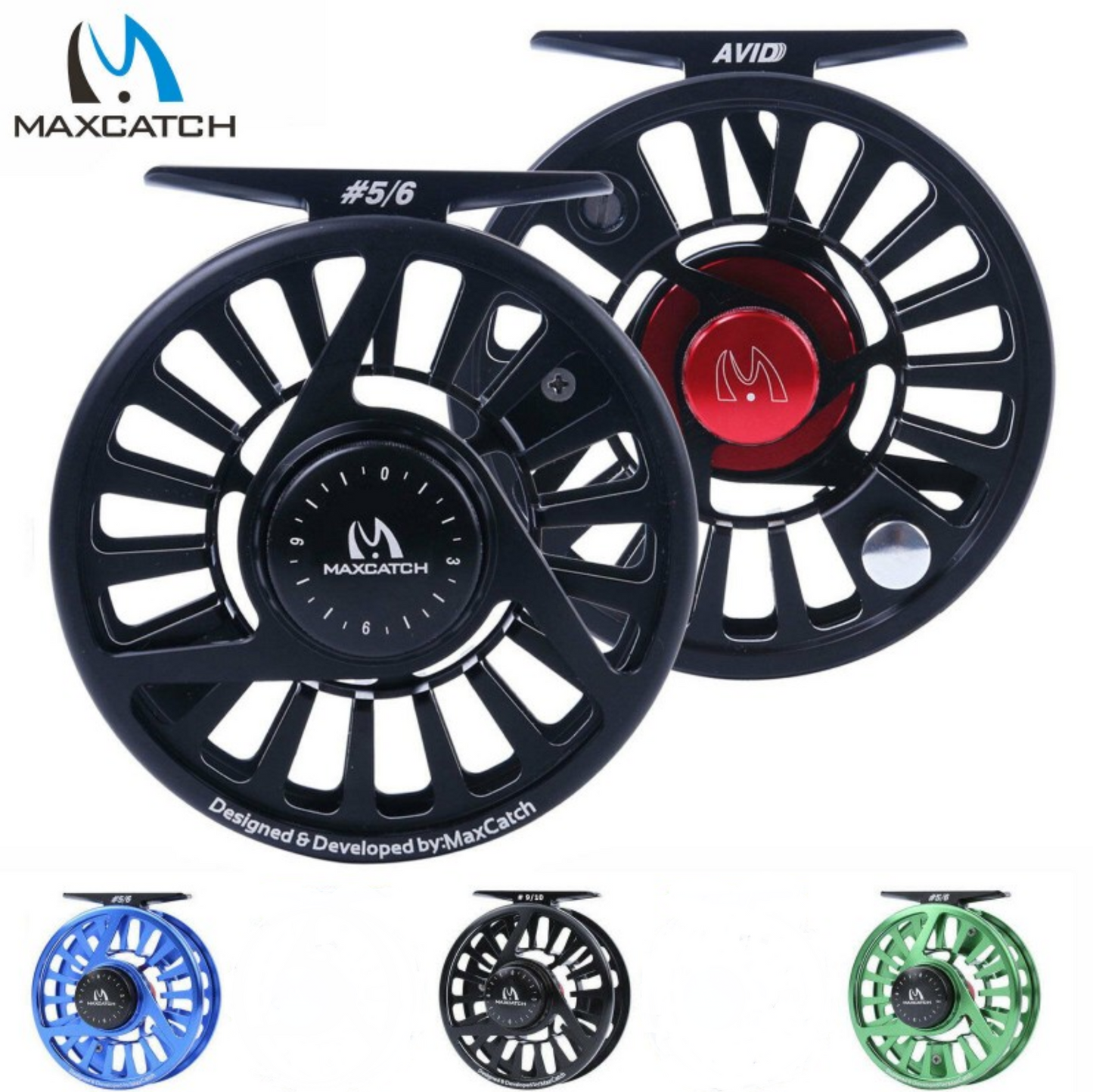 Maxcatch Avid Fly Reel - Blue
