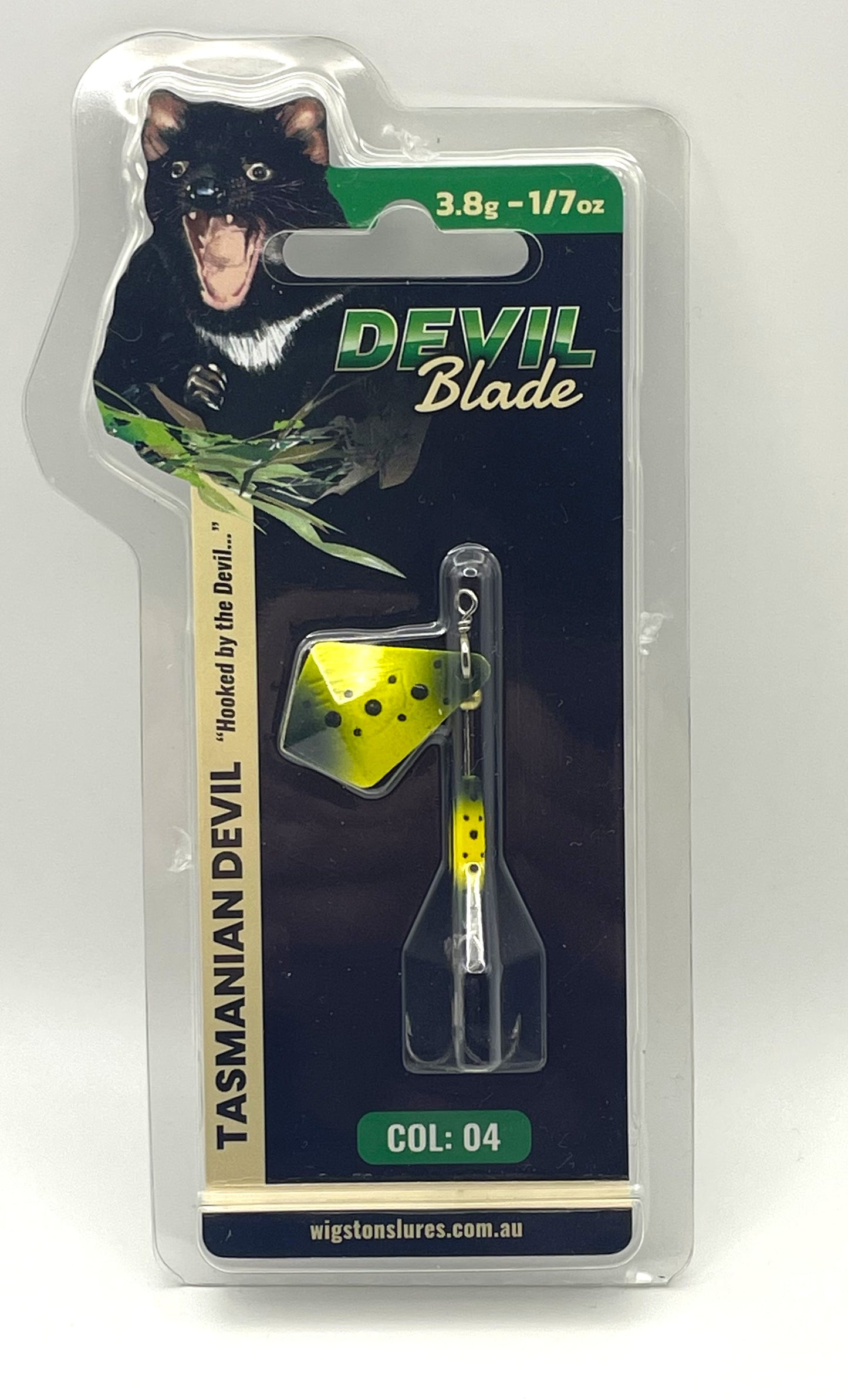 Tasmanian Devil - Devil Blade 3.8g - Frog