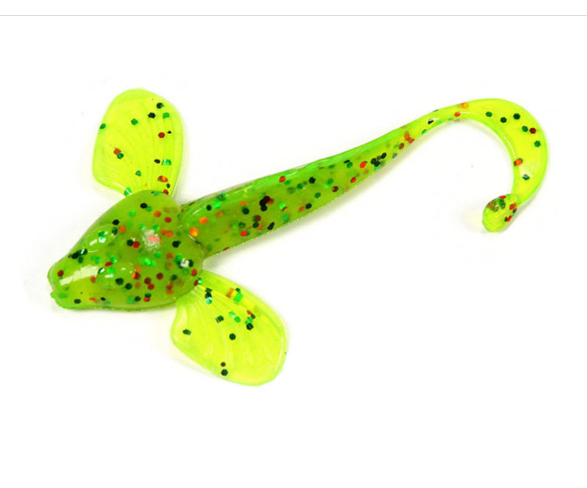 Soft Plastic Flathead - 90mm Colour F (6pk)