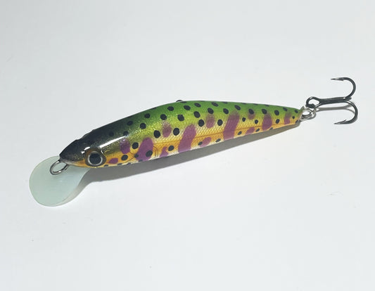 PAN Handmade Lures 72mm 8g Sinking - Green Purple Orange