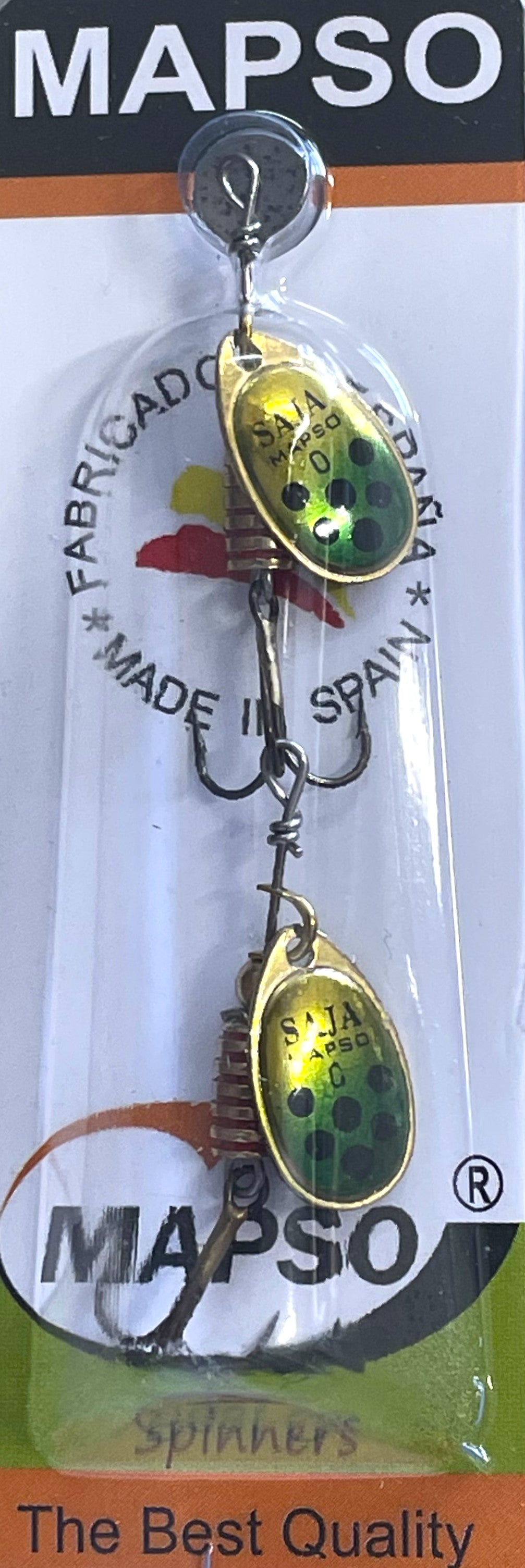 Mapso Saja Spinner Size #0 - OAV-L (2pk)