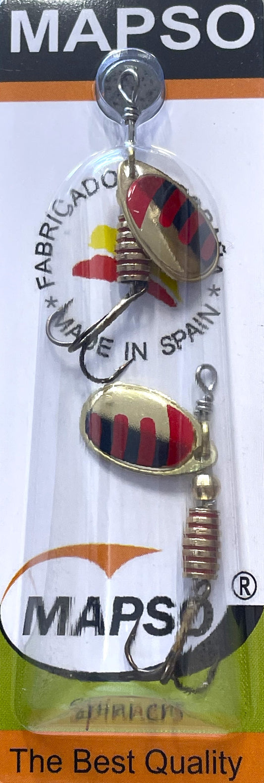 Mapso Saja Spinner Size #0 - ORN (2pk)