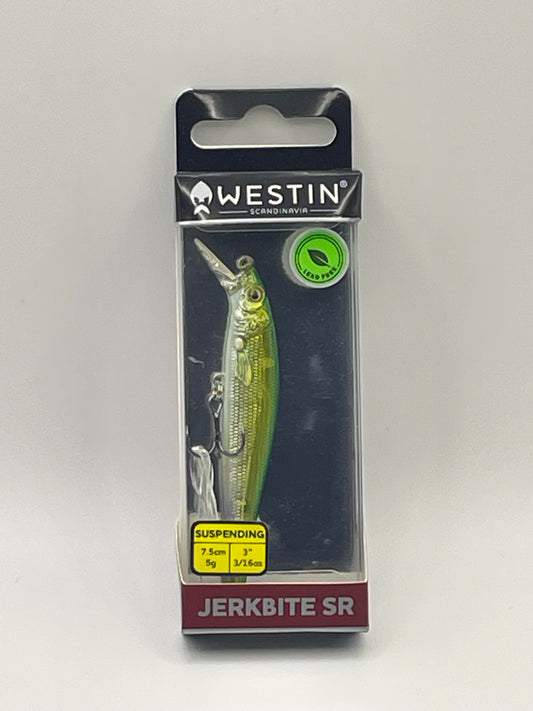 WESTIN Jerkbite SR 7.5 - Olive Minnow