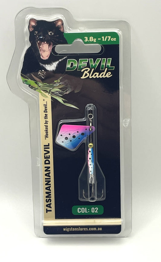Tasmanian Devil - Devil Blade 3.8g - Rainbow Trout