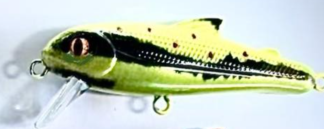 Bullet Lures Five-O Minnow Suspending + Rattling (Red Eyed Tree Frog)