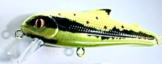 Bullet Lures Five-O Minnow Suspending + Rattling (Red Eyed Tree Frog)