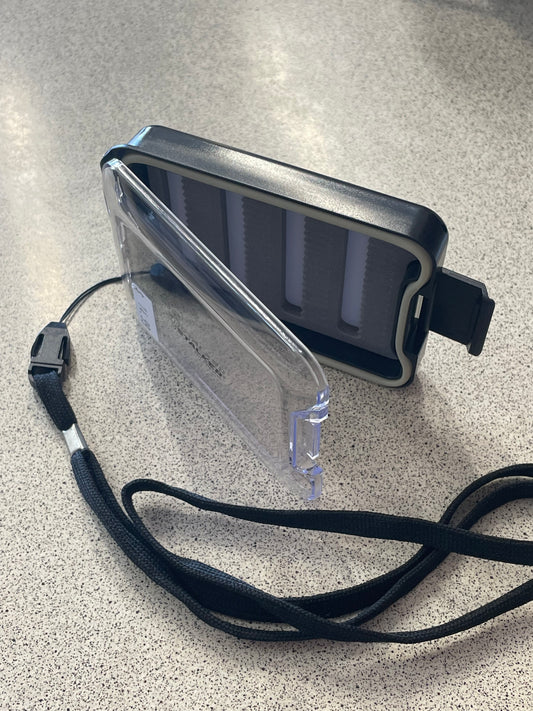 Stalker Small Foam Fly Box With Lanyard
