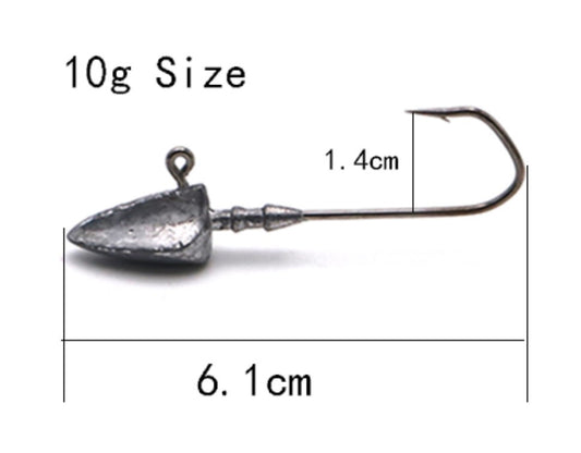 True Glide Jig Heads - 10g (4pk)