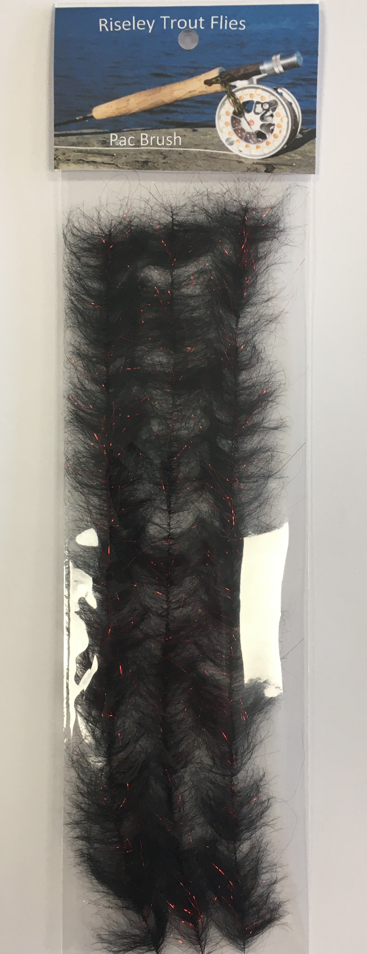 Pac Brush (Black/Red)