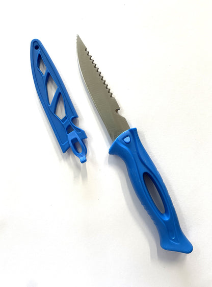 Bait Knife 4" - Blue