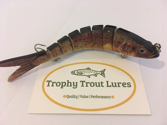 8 Segment Swimbait - Brown