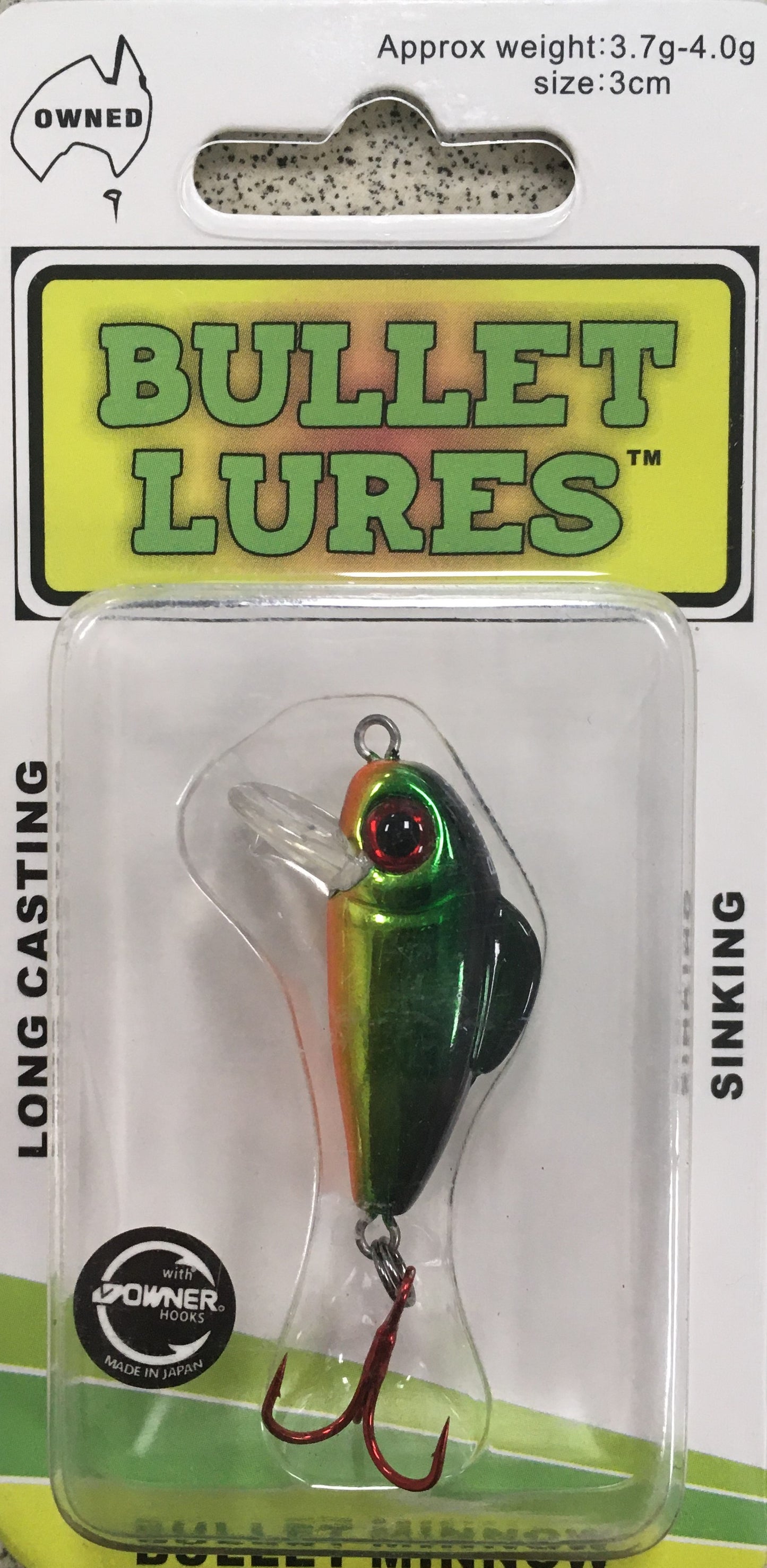 Bullet Lures - Bullet Minnow (Christmas Beetle))