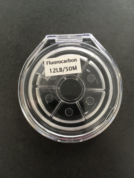100% Fluorocarbon Saltwater Tippet - 12lb 50m