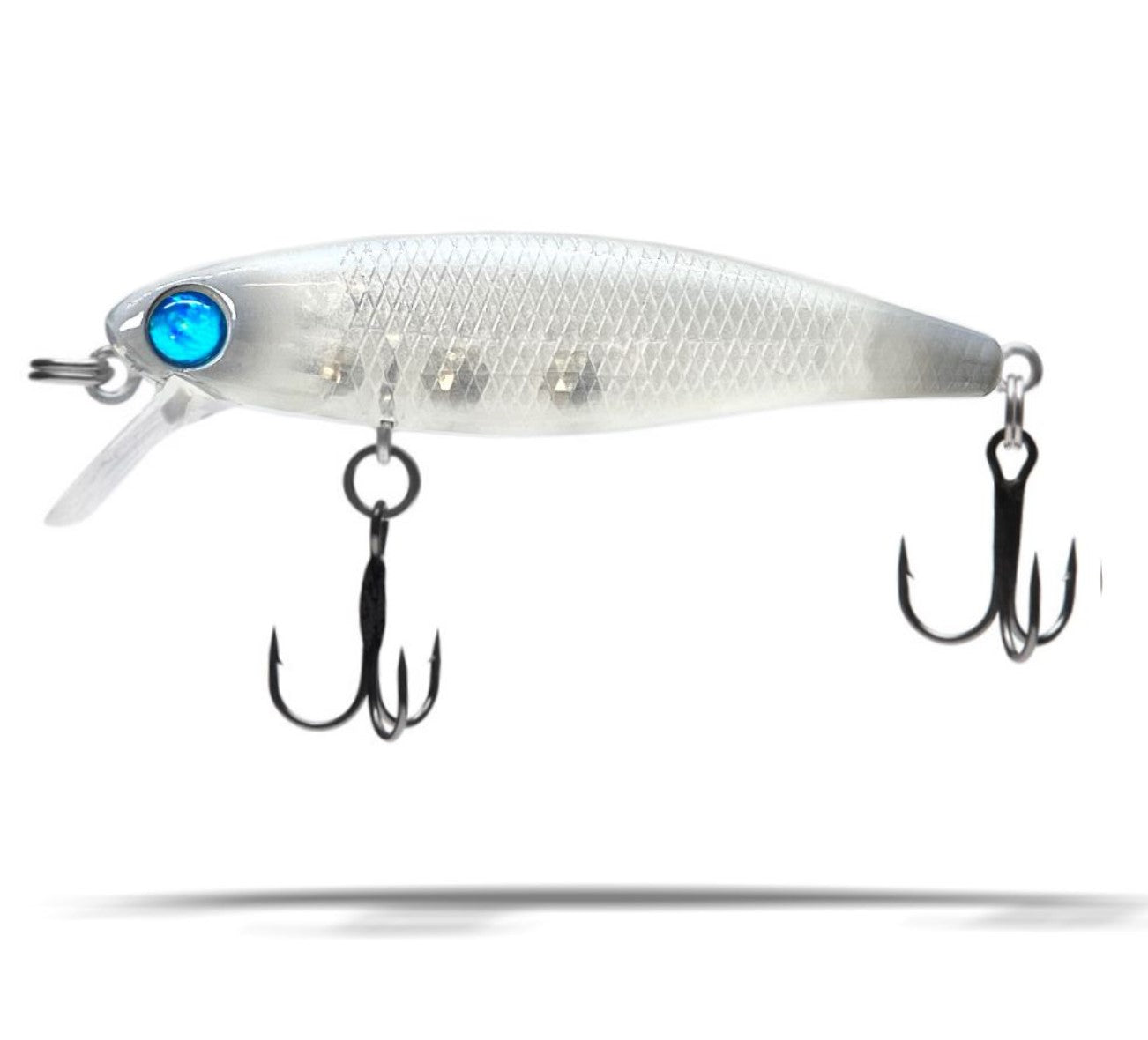 dynamic lures trout fishing lure Dynamic Lures HD Trout (Ghost White) – Trophy Trout Lures and Fly Fishing