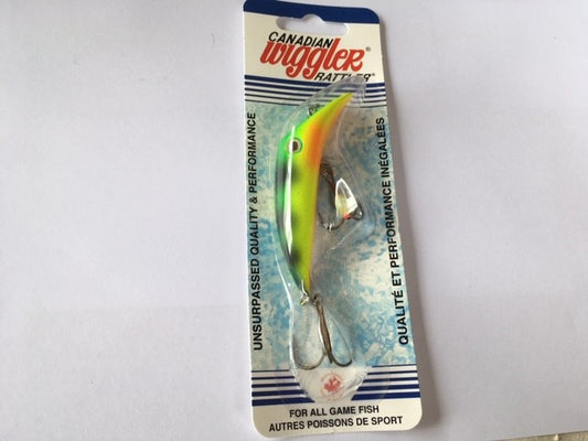Canadian Wiggler - Flatfish Rattler (Hot Perch)