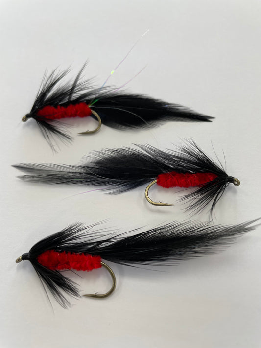 NZ Matuka - Red and Black Size #4