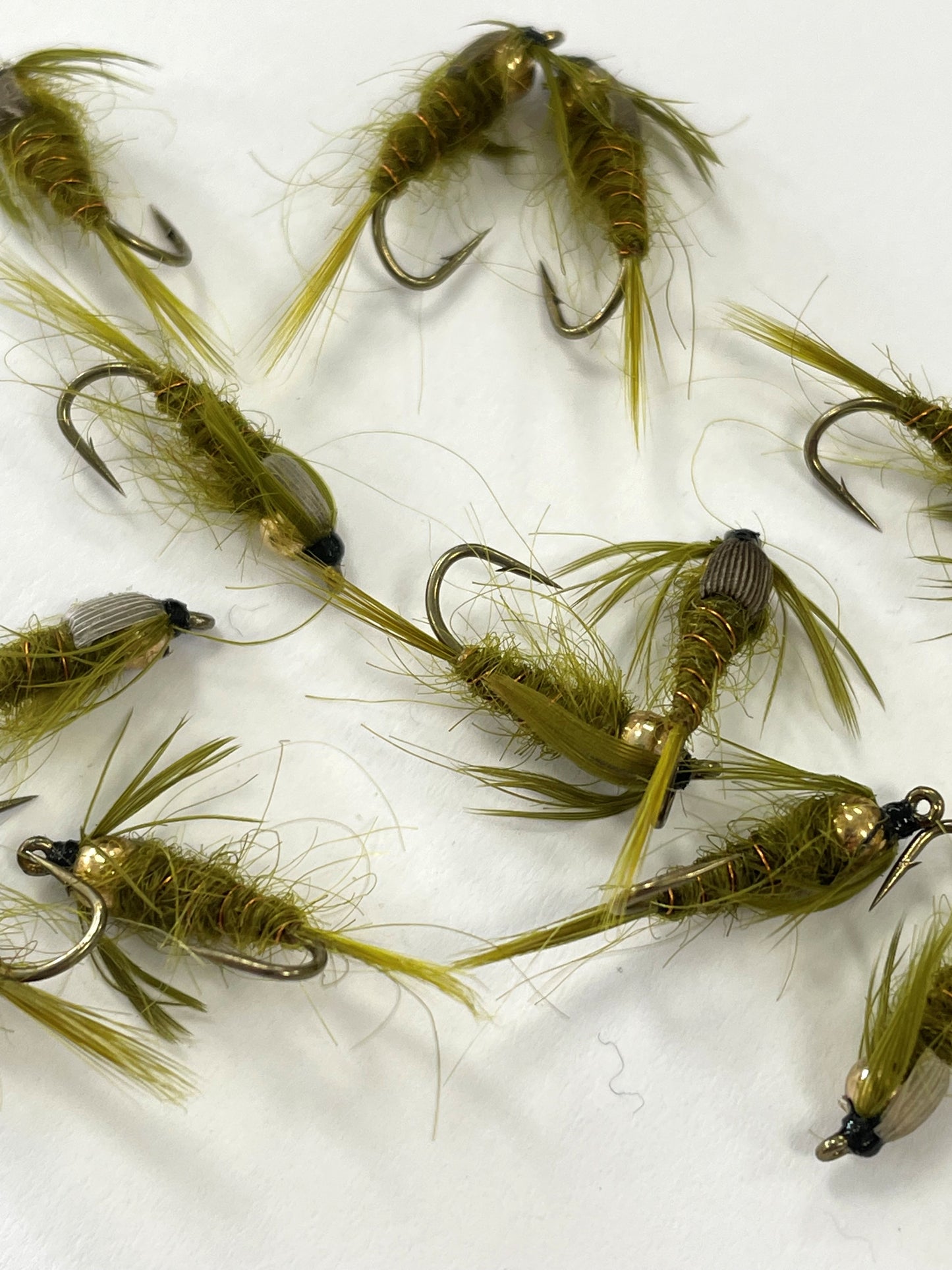 Beaded Seals Fur Nymph - Green