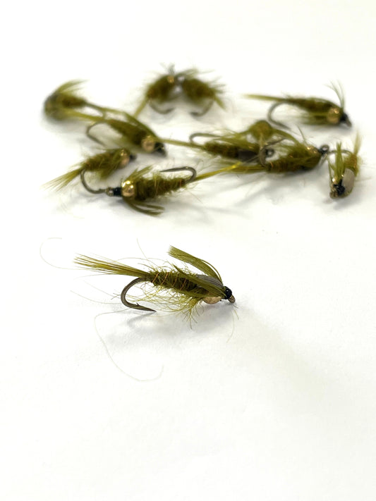 Beaded Seals Fur Nymph - Green