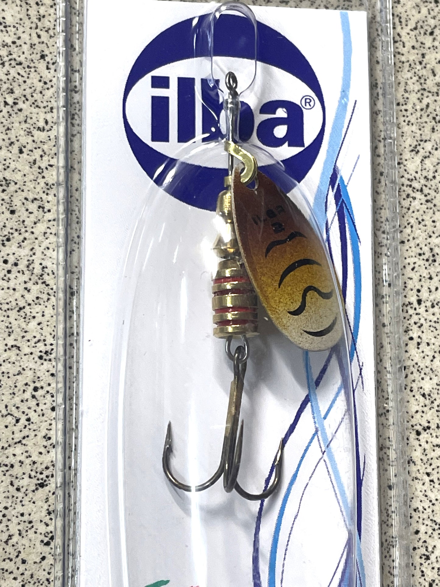 Ilba Tondo Spinner - Brown Trout Size #2
