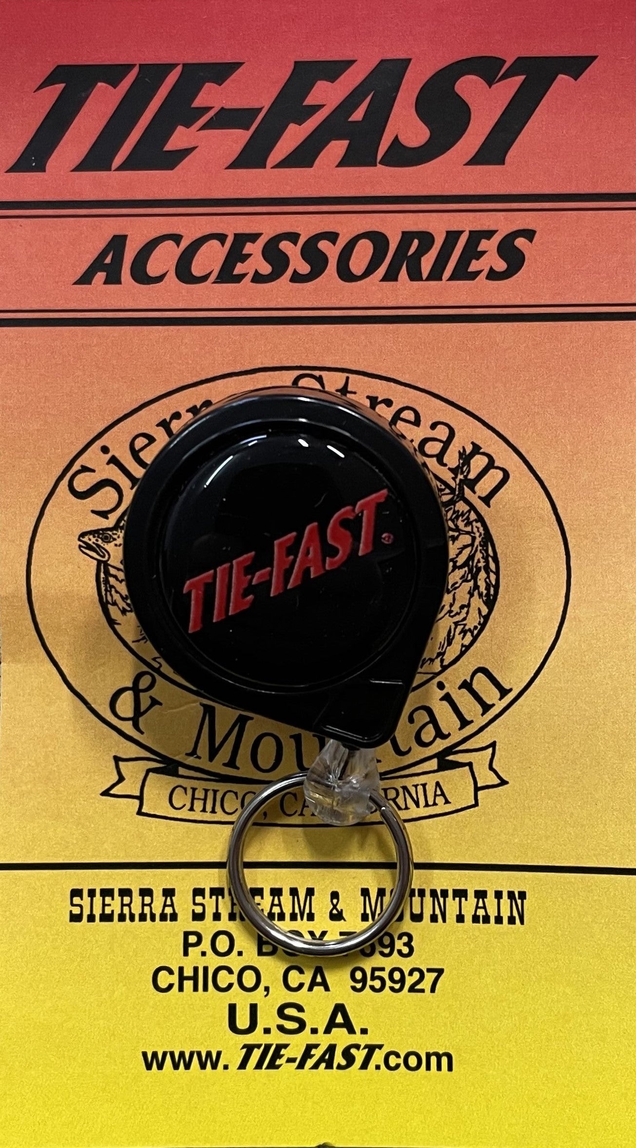 Tie-Fast Retractor - Pin on – Trophy Trout Lures and Fly Fishing