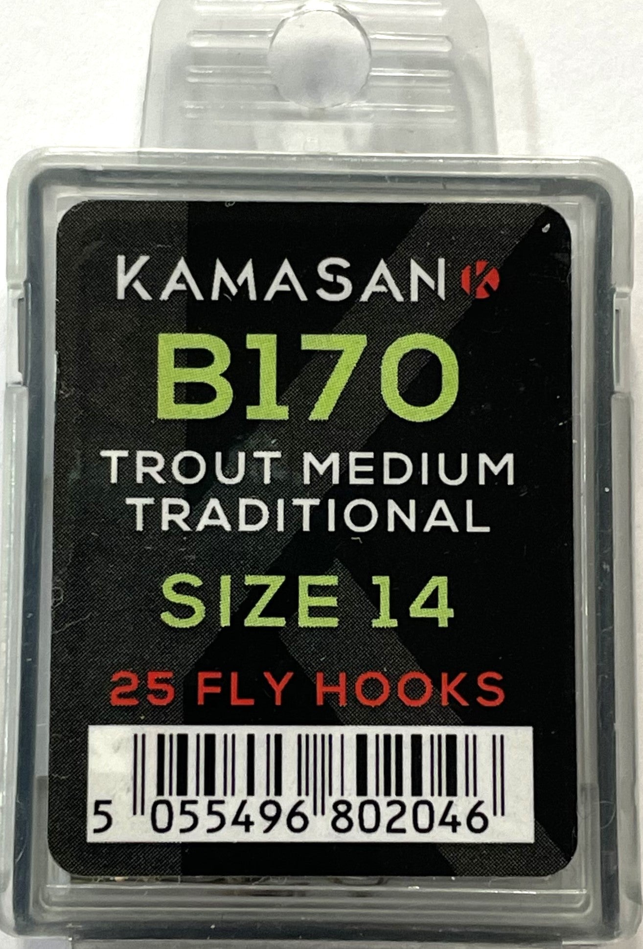 Kamasan B170 Trout Medium Traditional Fly Hooks (Size 14) – Trophy Trout  Lures and Fly Fishing