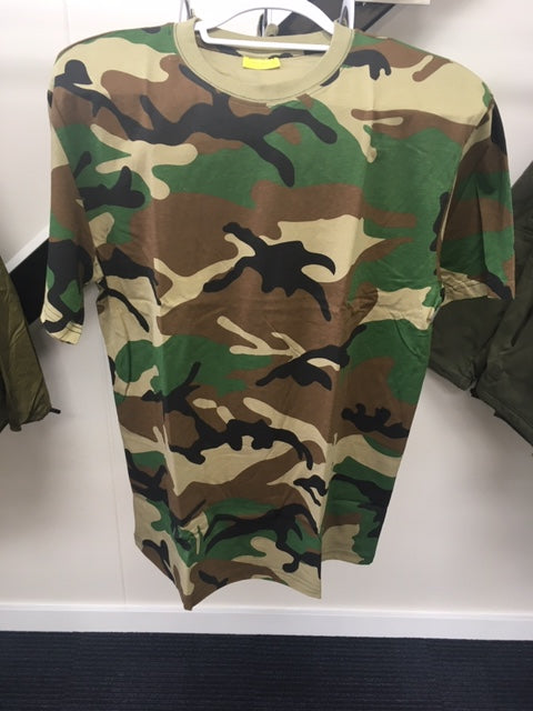 Cotton Camo T-Shirts