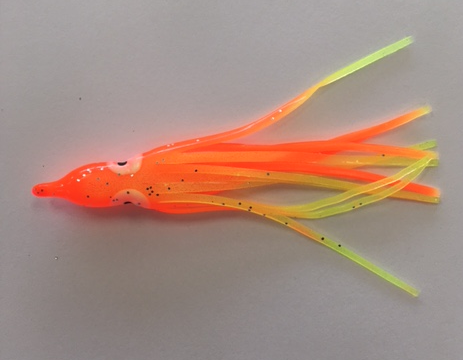 Octopus Squid Skirts 4 Inch - 6 Pack