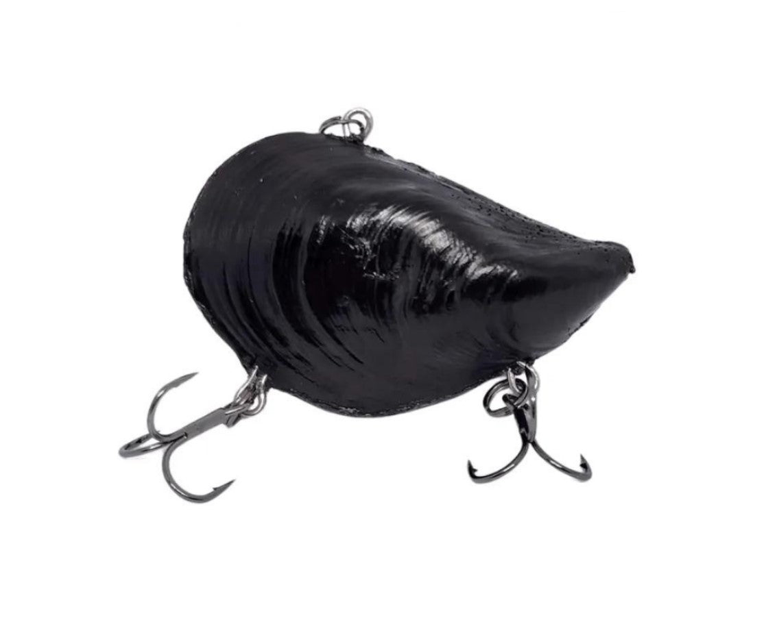 Fishmad Mussel Lure - Natural Black