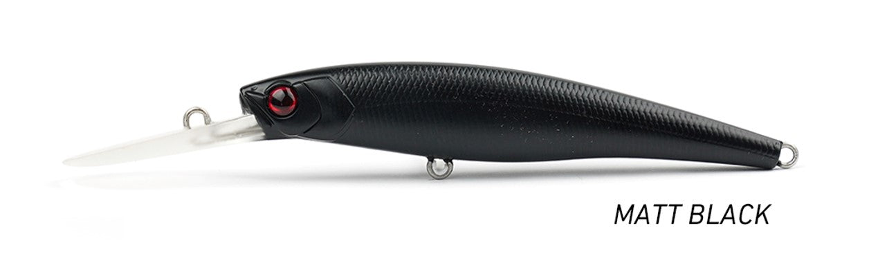 black trout lures Pro Lure ST72 Minnow