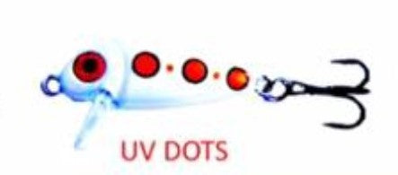 Bullet Lures - Bullet Minnow (Pearl Widow)