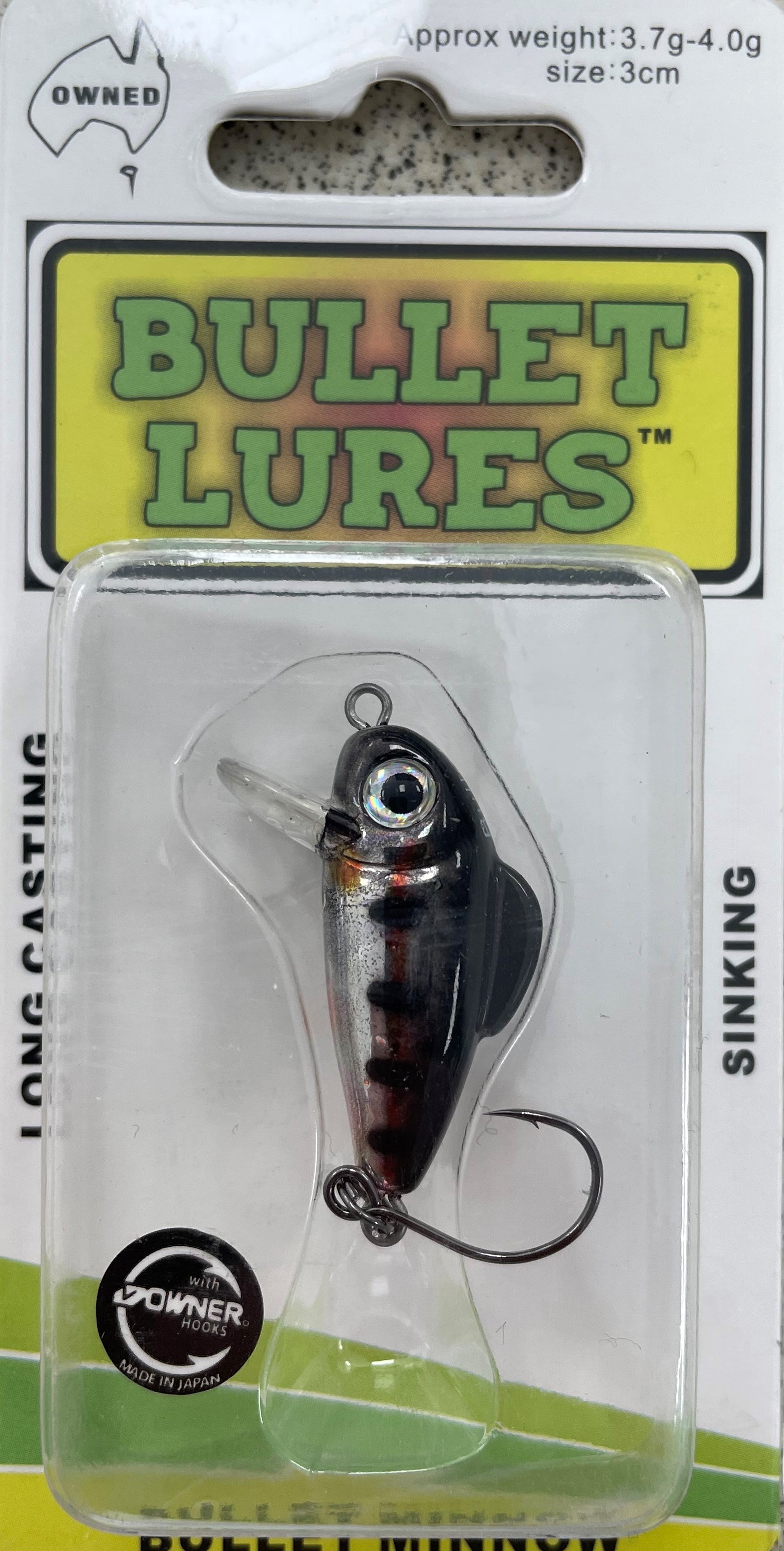 Bullet Lures - Bullet Minnow (Salmon Parr) – Trophy Trout Lures