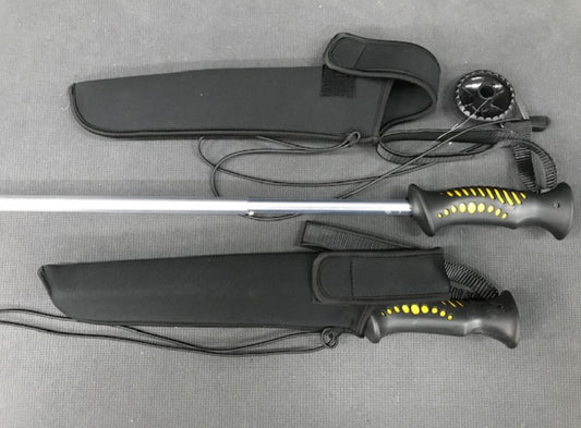 Stalker Wading Staff 4pc - Alloy