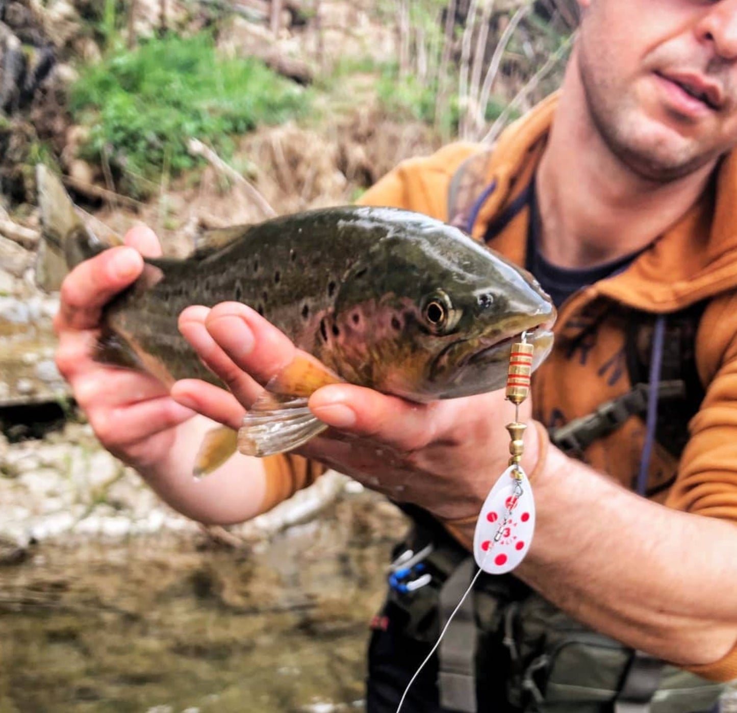 Ilba Tondo Spinner - Pearl Red Size #2