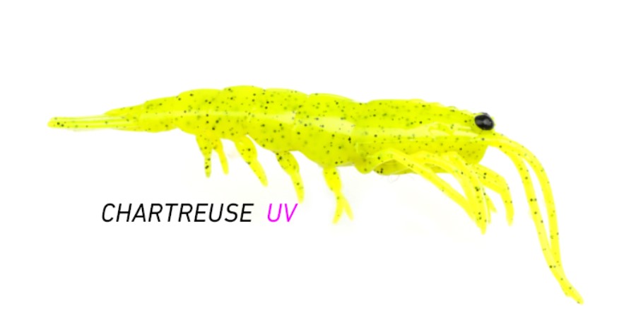 Pro Lure Clone Prawn 62mm - Chartreuse