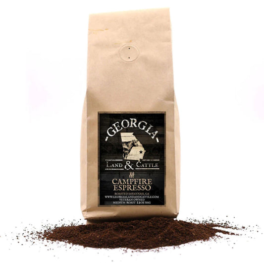 Georgia Land & Cattle - Campfire Espresso Coffee Bundle