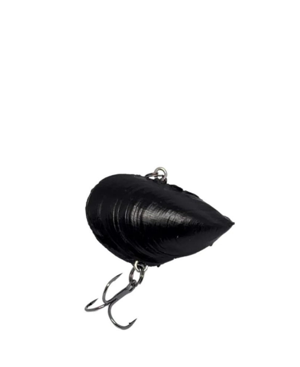 Fishmad Mussel Lure - Natural Black