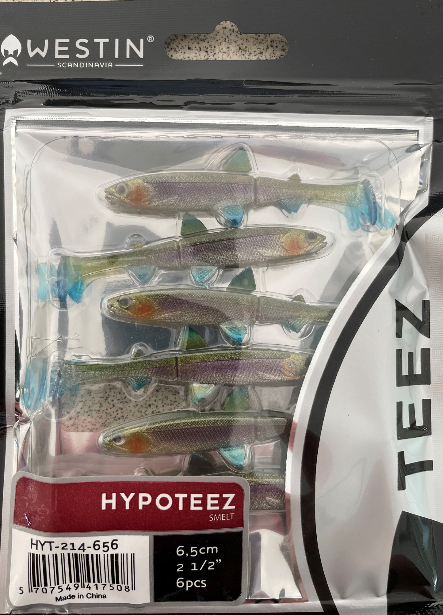 Westin Hypoteez 6.5cm - Smelt (6 Pack)