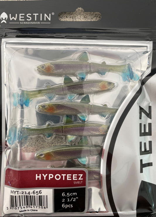 Westin Hypoteez 6.5cm - Smelt (6 Pack)