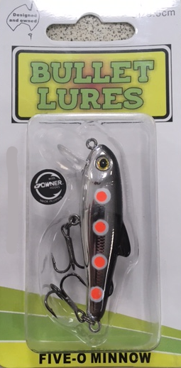 Bullet Lures Five-O Minnow Sinking (Spawning Rainbow Trout) – Trophy Trout  Lures and Fly Fishing