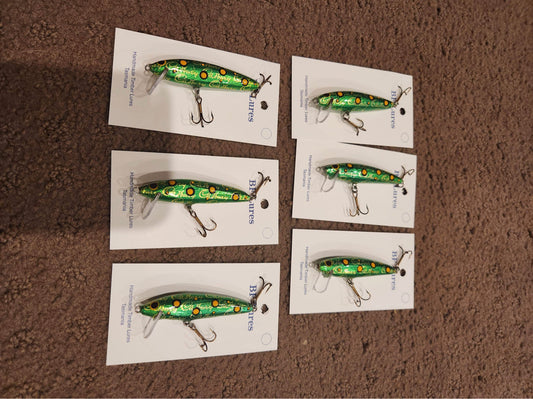 BF Lures 60mm Minnow - Cadbury Foil #1