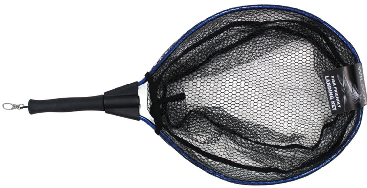 best lure fishing landing net Kylebooker Fly Wooden Frame Trout Fishing Net Soft Rubber Mesh for Catch and Release : Sports & Outdoors duty anodized aluminum telescopic handles with EVA grips for comfort PLUSINNO Fly Fishing Net, 16"
