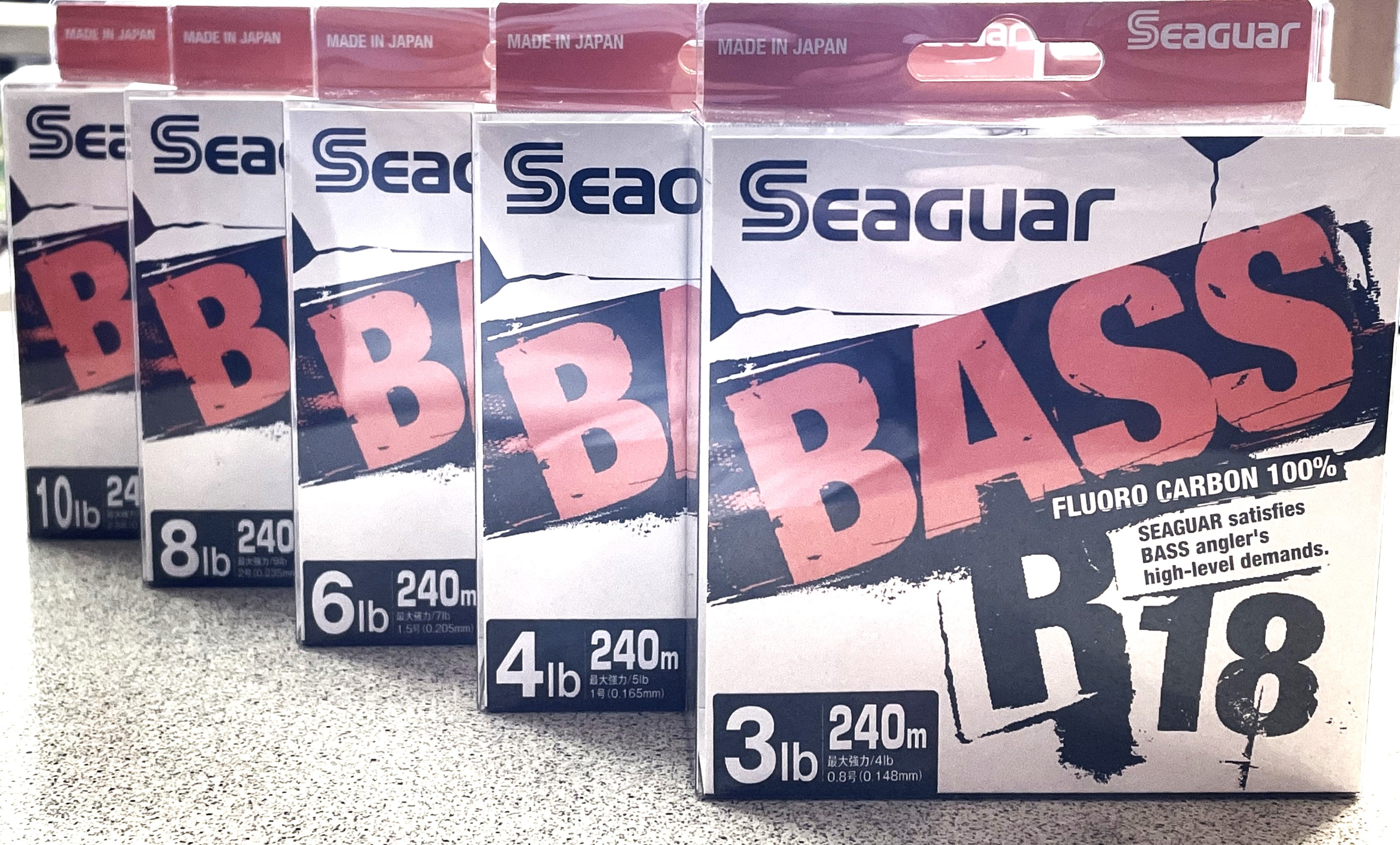 Seaguar R18 Fluorocarbon Bass - La Casa del Pescador Seaguar R18 Fluorocarbon Bass - La Casa del Pescador